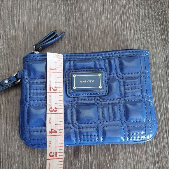 Nine West Royal Blue Quilted Wristlet - Picture 6 of 6